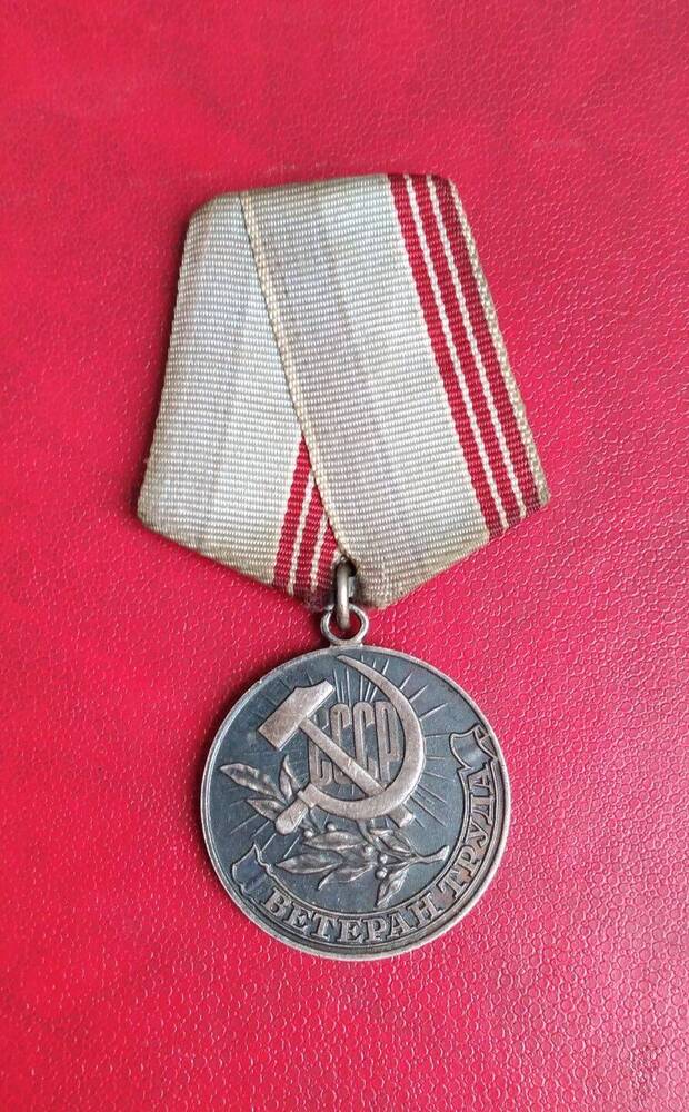Медаль Ветеран труда Александра  Евгеньевича   Кудряшова
