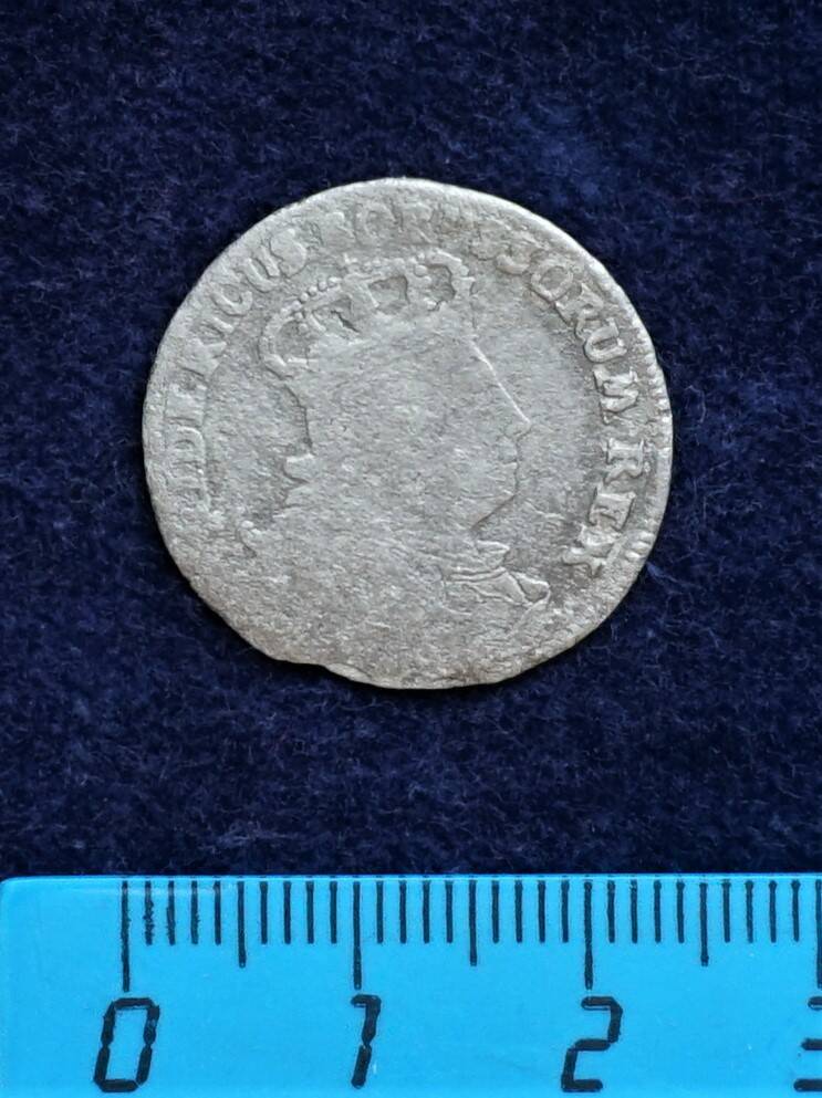Монета. 6 грошей, 1757 г.