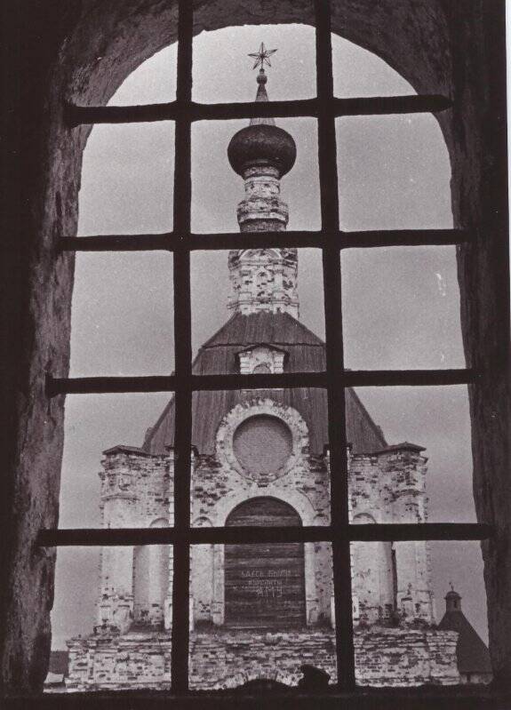 Колокольня Соловецкого монастыря, 1777-1778 гг. Фотография.