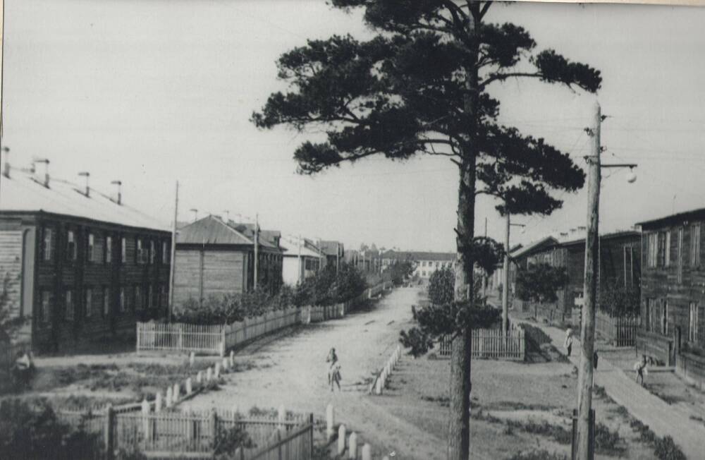 Фото. Лето, ул.Ленина,г. Волжск. 1951 г.