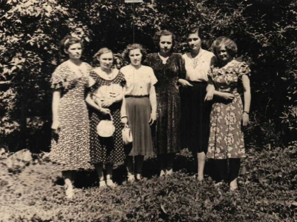 Фото групповое. Районный праздник песни, 1957 г.