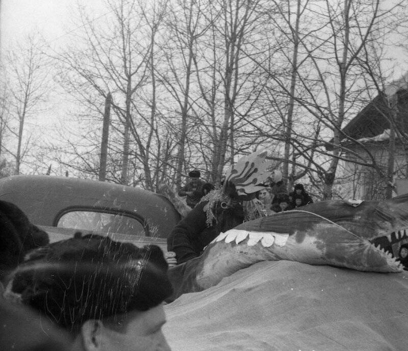 Негатив. По истории Алдана. Проводы русской зимы, 1976 г.