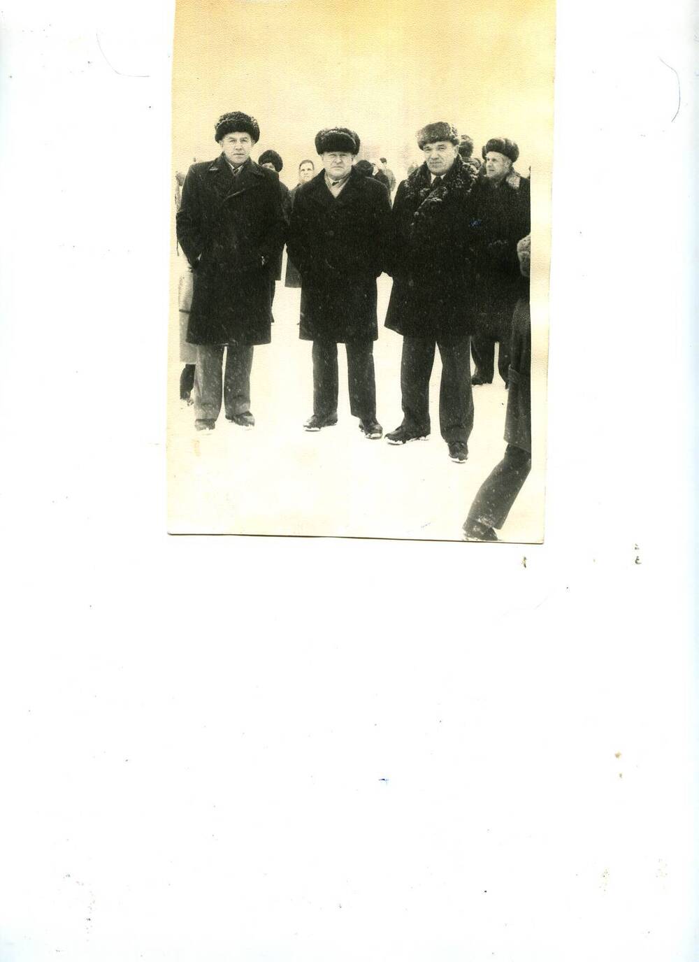 фото ч/б Зав. отделом культуры Рогачев В.Д. 1965-1968г.г.