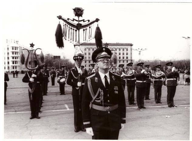 Фотография. Военные парады, демонстрации, торжества в Хабаровске.