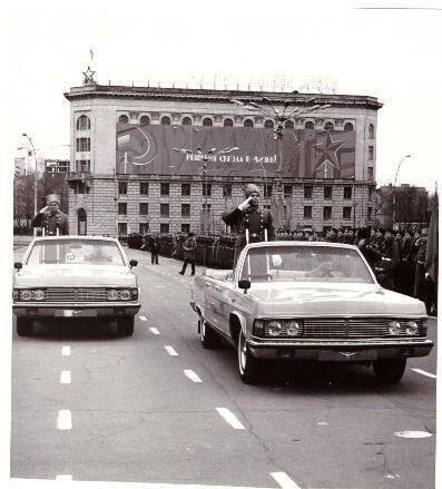 Фотография. Военные парады, демонстрации, торжества в Хабаровске.