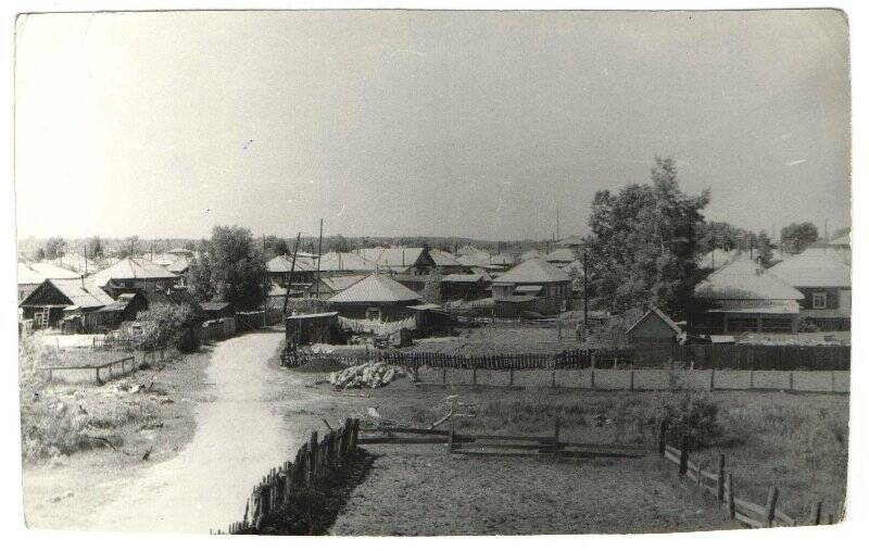 Фотография, г. Колпашево. Вид на Пески с территории горбольницы.