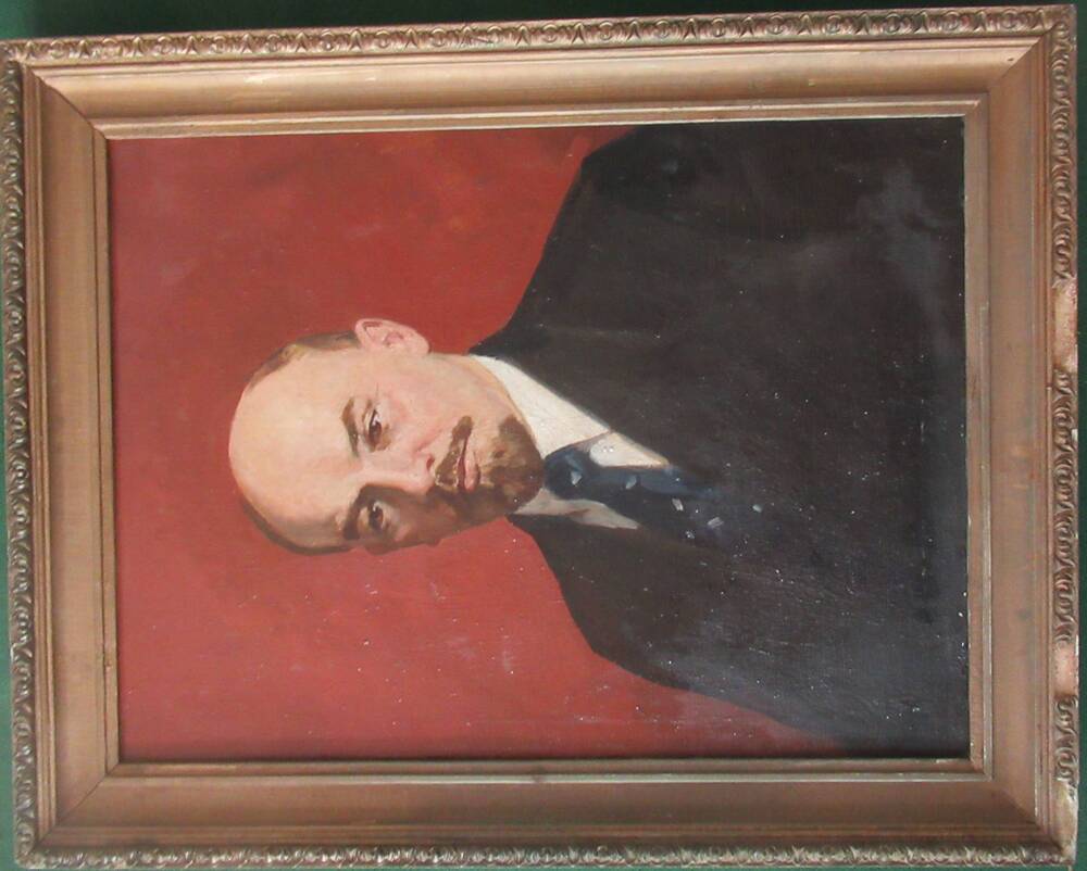 картина, портрет  В.И.Ленина ,Кузнецов В.