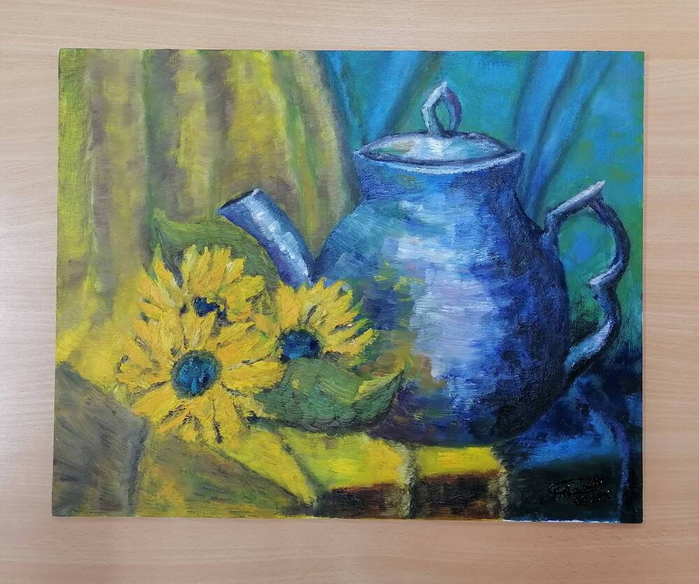 Картина «Натюрморт с чайником»