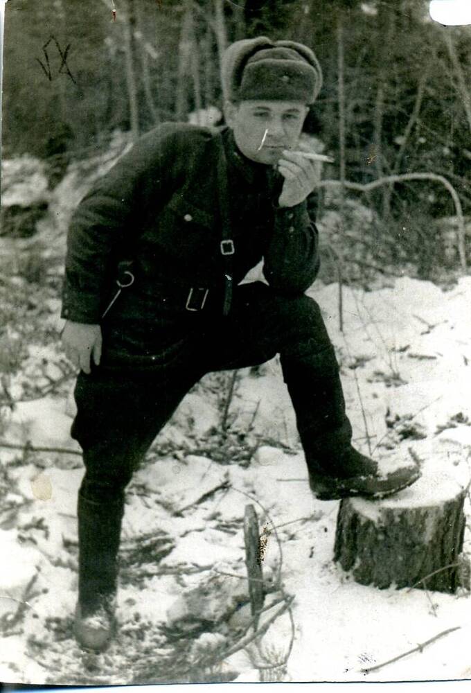 Фото. Комиссар Дюков 22 апреля 1942 года