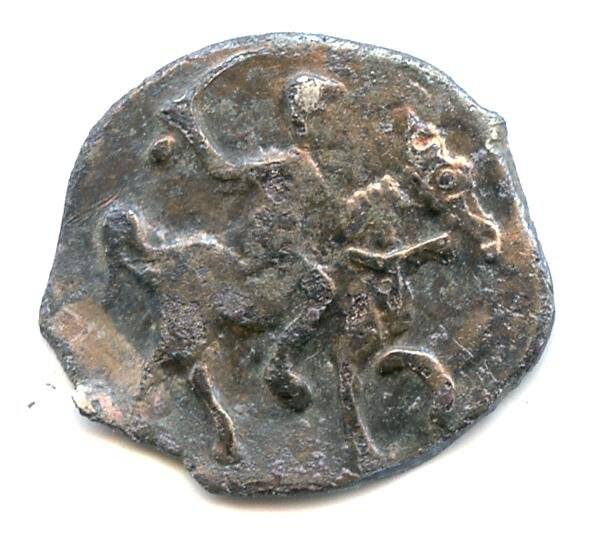 Монета. Денга времени правления царя Ивана IV (1533-1584)