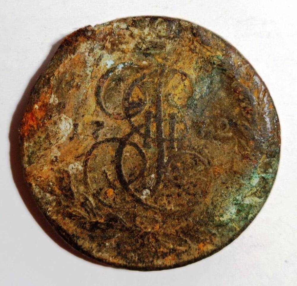 монета 5 копеек 1772 года