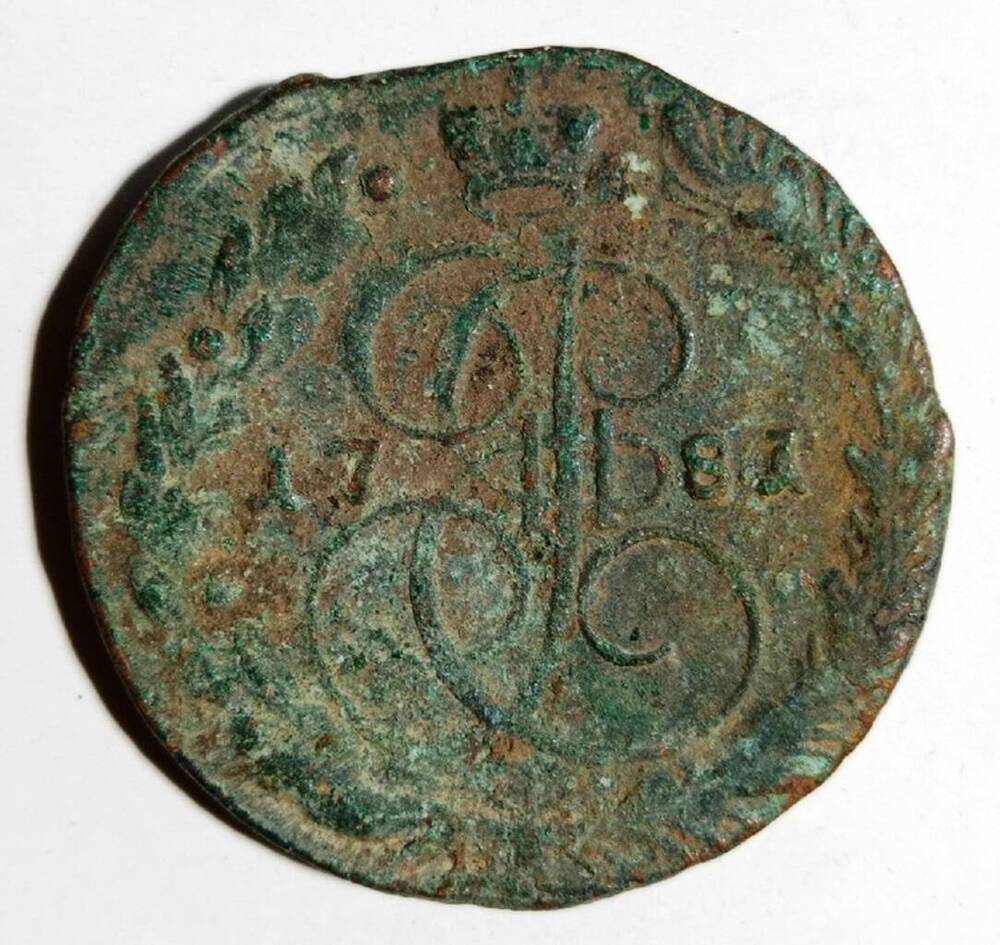 монета 5 копеек 1781 год
