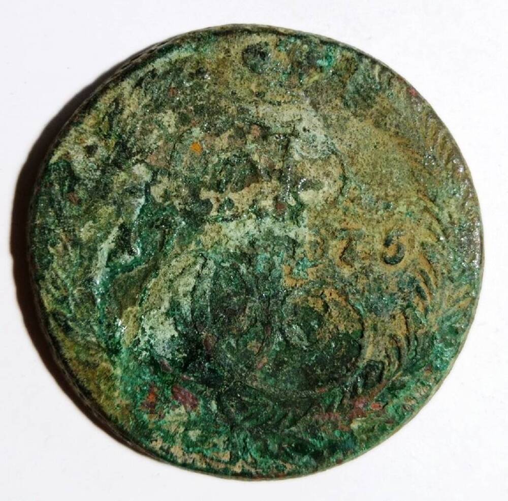 монета 5 копеек  1775 года