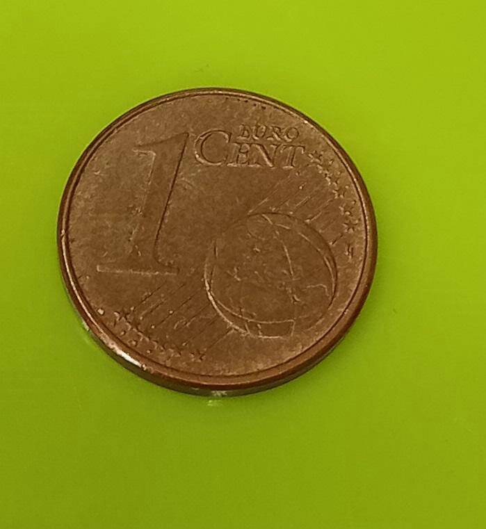 Монета  1 евроцент