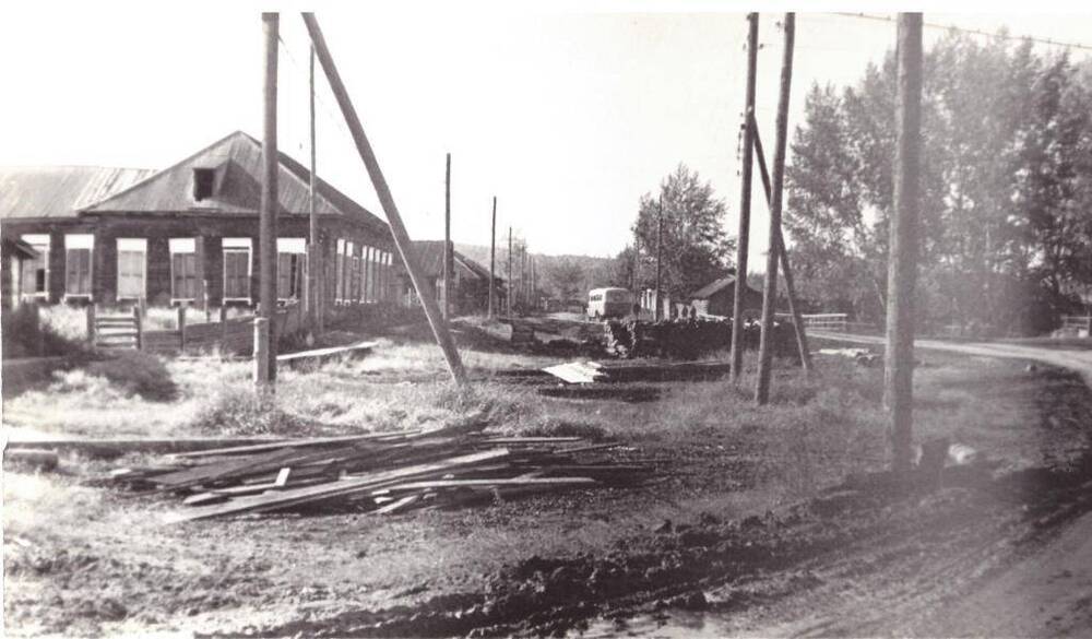 Фотография с.Нижнеилимск 1972 г.