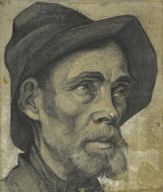 Портрет старика в шляпе
