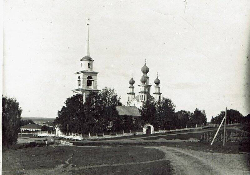 Фотография. Вид церкви во имя Ильи Пророка