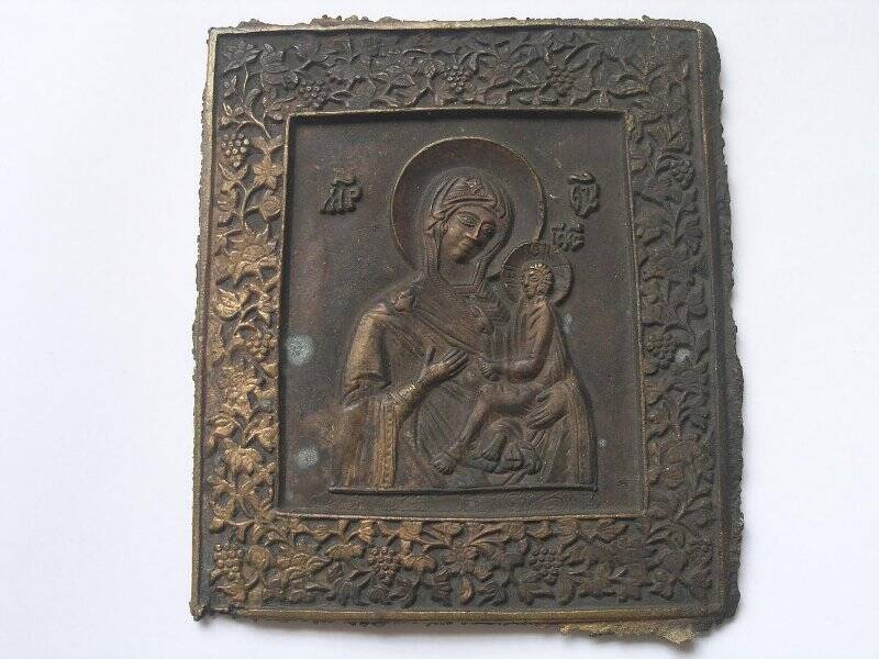 Икона Богоматерь Одигитрия Тихвинская
