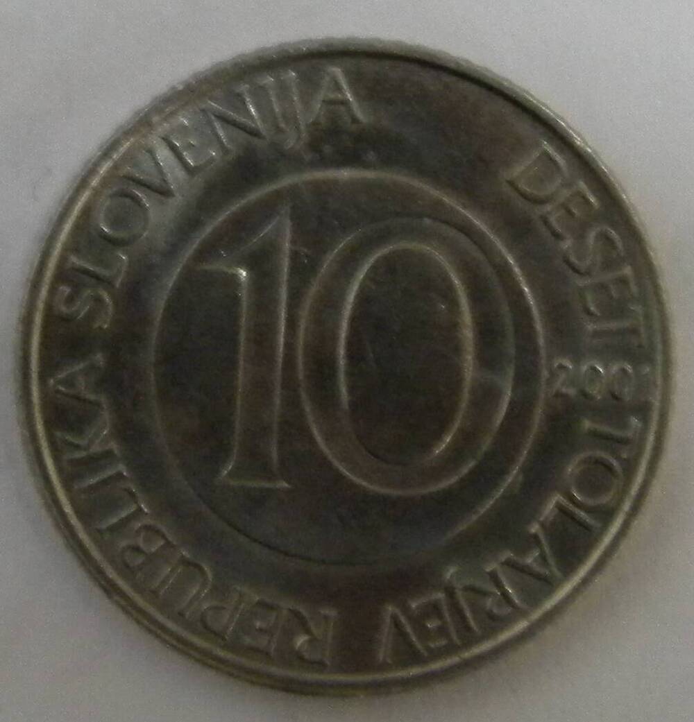 Монета 10 толаров
