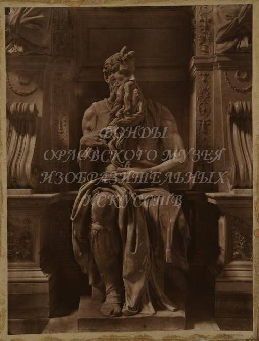 Моисей. Фрагмент надгробия папы римского Юлия II (1443-1513)