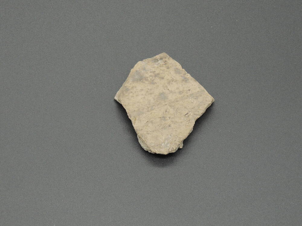 Фрагмент керамики с орнаментом в виде полосок и оттисков овалов