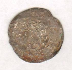 Монета, денарий, Тиль, Генрих II (1002-1024). Германия. Из комплекта: Иностранные монеты.
