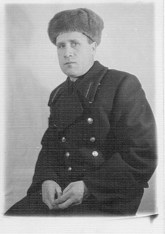 Фотопортрет. Алёхин Николай Никифорович, начальник пожарной охраны г. Кандалакши с 1953 г. по 03.02.1971г.