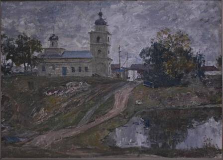 Картина. Панченко В.А. Храм Дм. Солунского