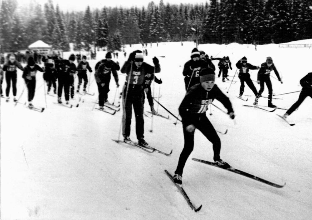 Фото : Лыжная эстафета, посвящённая закрытию зимнего спортивного сезона.