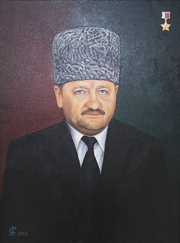 Портрет А-Х. Кадыров