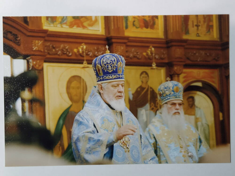 Фото. Архиепископ Сергий и Алексий.