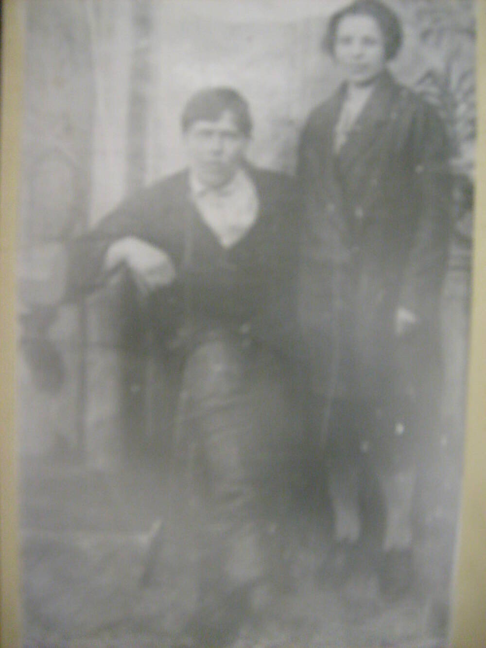 Фотография - Первые колхозники - Пономарев Василий Федорович и его жена Мария Марковна