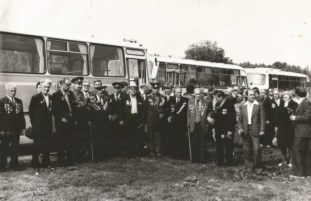 Встреча фронтовиков в г. Нарва. 1984 г.