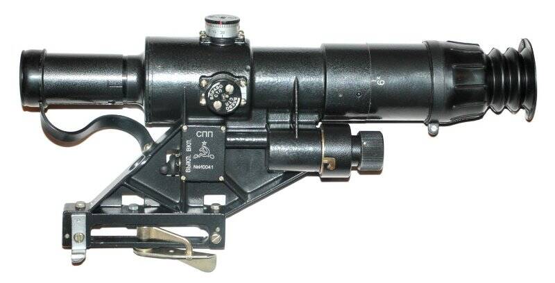 Прицел оптический  снайперский пулеметный СПП к  учебному станковому крупнокалиберному пулемету КОРД-СУ