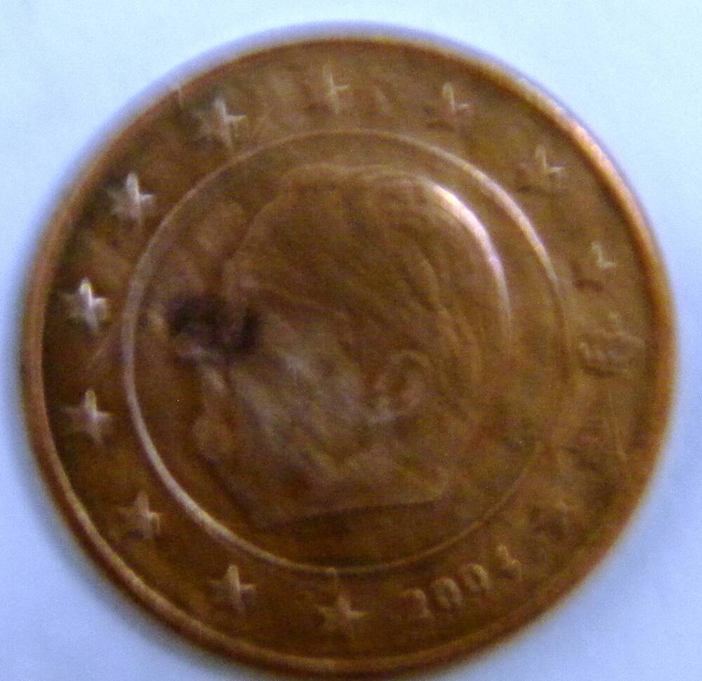 Монета 1 евро
