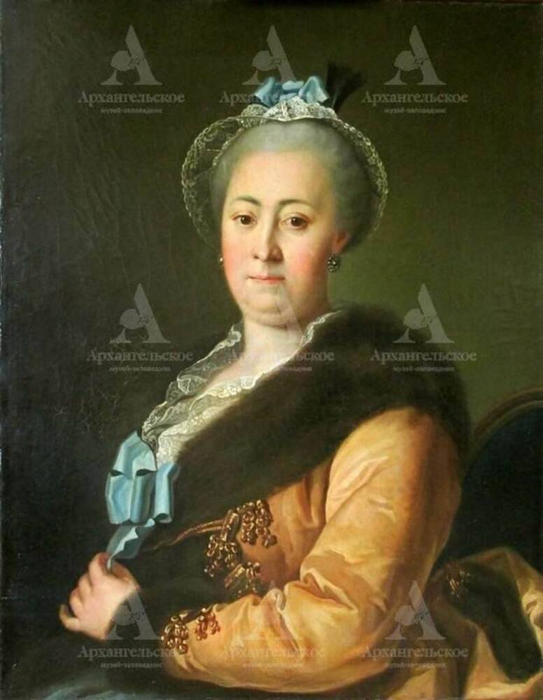 Портрет Олсуфьевой Марии Алексеевны (урожденной Салтыковой)
