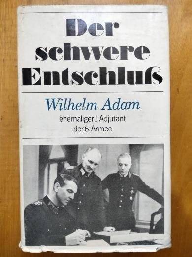 Книга. Der schwere Entschlus