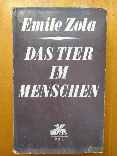 Книга. Emile Zola Das Tier im menschen