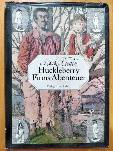 Книга. Mark Twain Huckleberry Finns Abenteuer