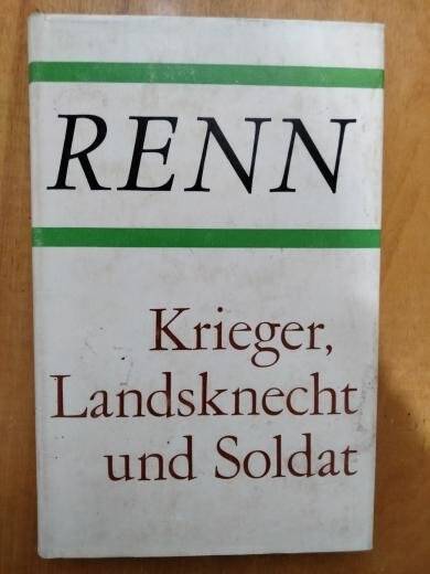 Книга. Renn. Krieger Landsknecht und Soldat