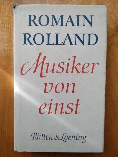 Книга. Romain Rolland Musiker von einst