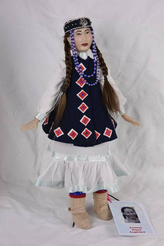 Каркасная портретная кукла «Акимова Мария Андреевна».