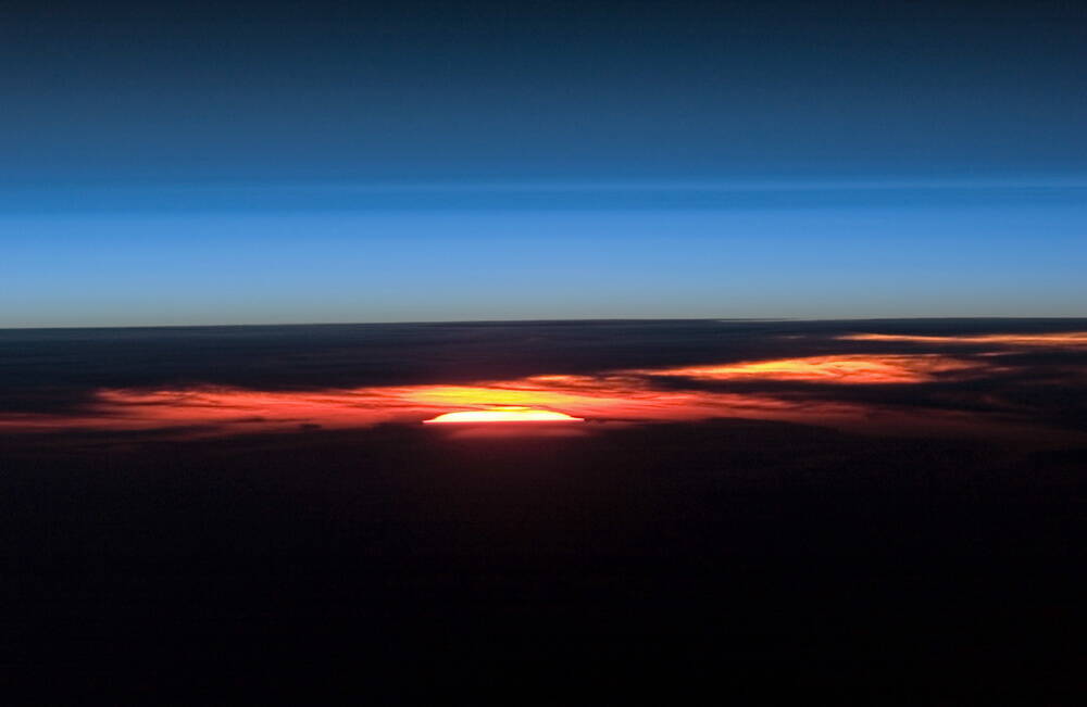 Фотография Восход солнца. Автор С.К. Крикалев