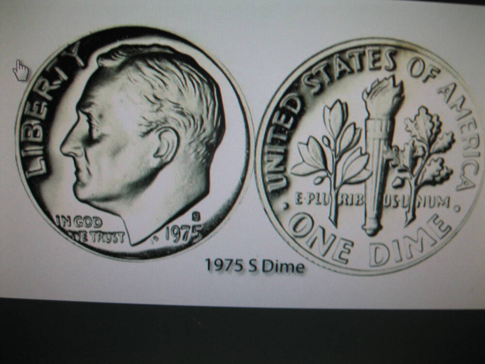 Монета One dime, США