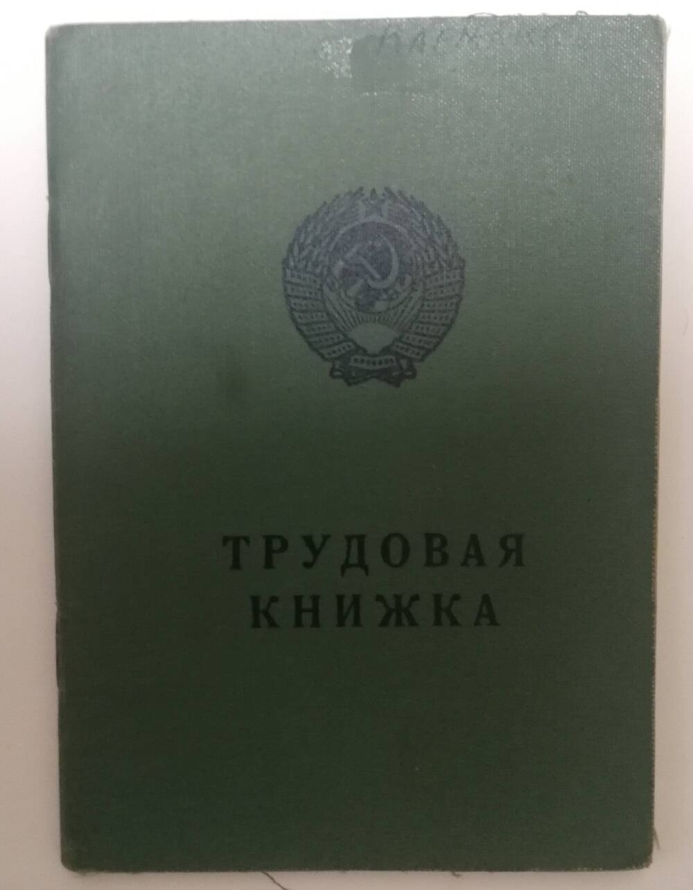 Документ: «Трудовая книжка» на имя Кармакова Сергея Борисовича.