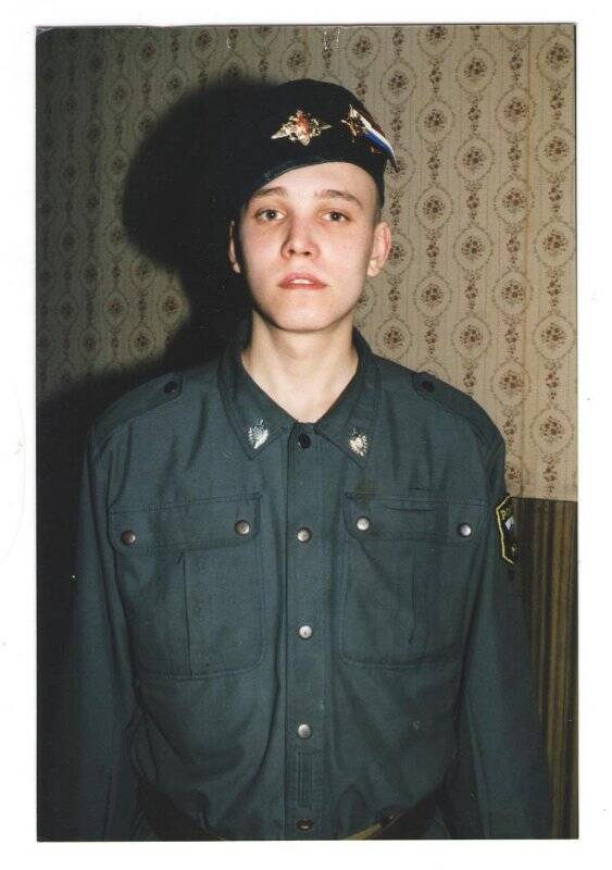 Фотография: Баландин С.Г. в форме военнослужащего ВВ РФ