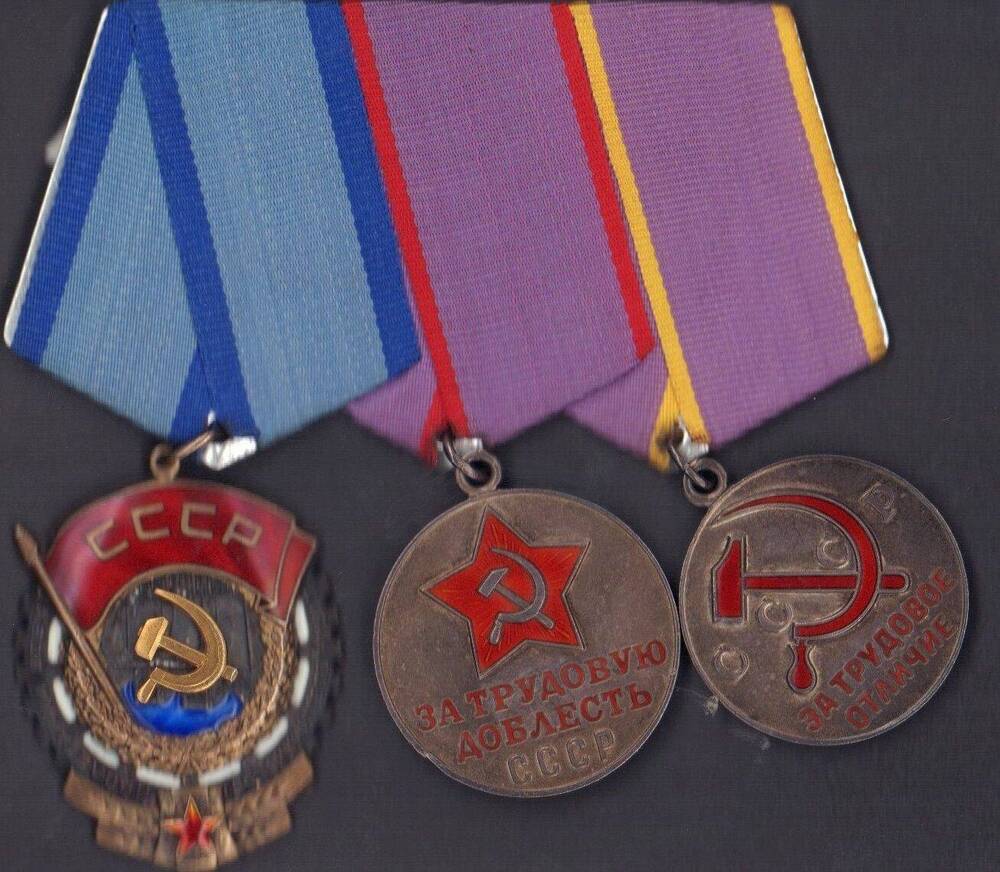 Орден Трудового Красного знамени № 555871 Лукина К.П.