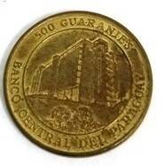 Монета 500  гуарани 1997 год      Парагвай