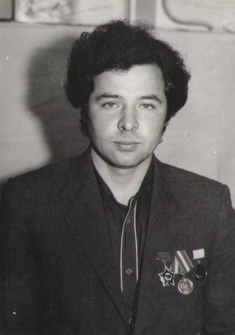 Фото. Участник Афганской войны- Хасанов Габдельнур Борисович 1968 г.р., д. Кушкетбаш.