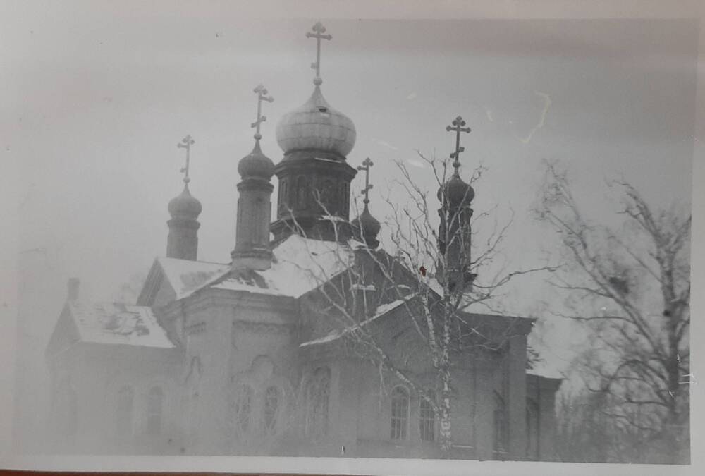 Фото. Церковь Казанская постройки начала 20 века в с.Егорьевское